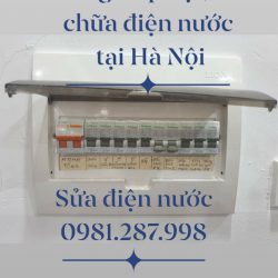 Thợ sửa chữa điện nước tại Hà Nội Hotline 0981.287.998